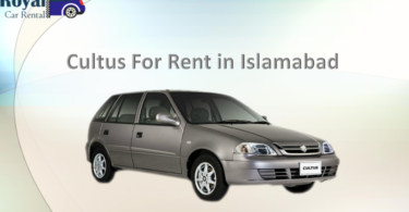 rent a cultus Islamabad